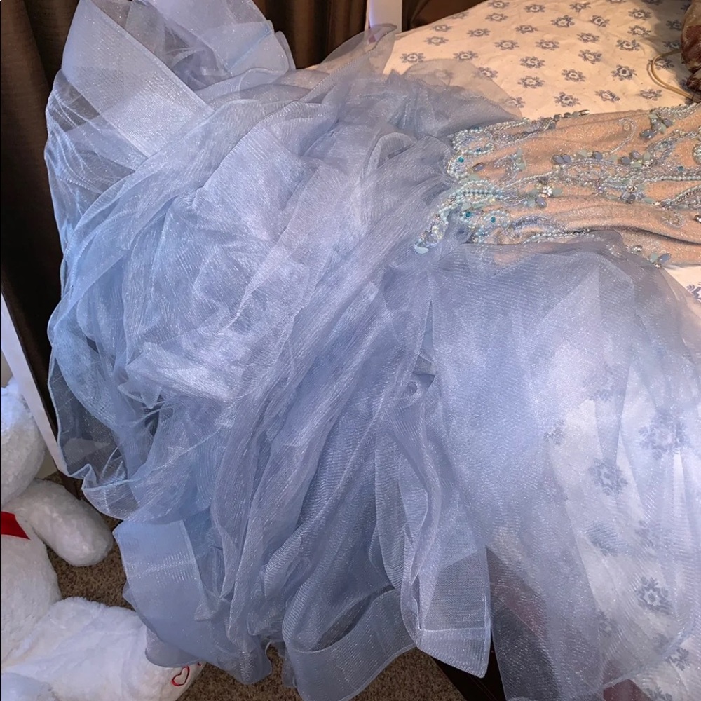 Terani Couture prom dress mermaid bottom